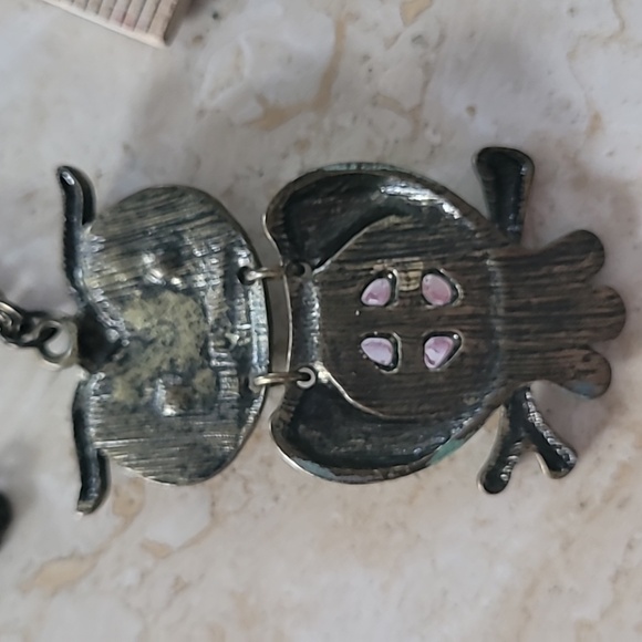 Vintage Large Owl Necklace - Picture 7 of 16